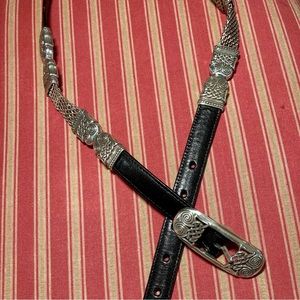 Gorgeous Unique Vintage Brighton Reversible Belt SZ M